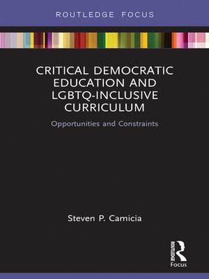 cover image of Critical Democratic Education and LGBTQ-Inclusive Curriculum